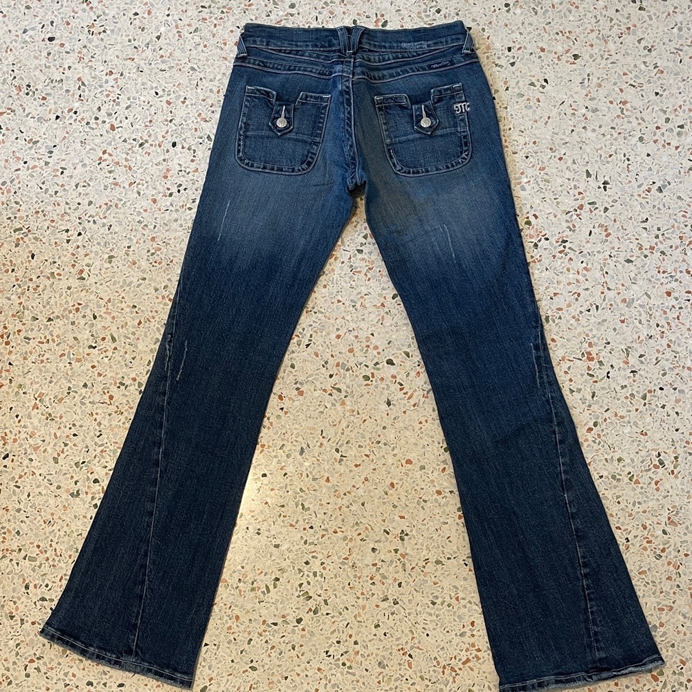 Miss Me Dark Blue Flare Jeans Size 29 Inseam 34
